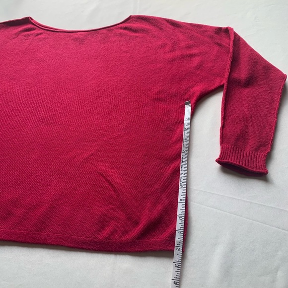 Caslon Fuchsia raspberry long sleeves sweater size S - Picture 6 of 12